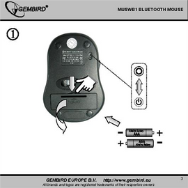 Gembird BT mouse