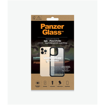Coque PanzerGlass™ Silverbullet pour Apple iPhone 13 Pro Max Noir AB