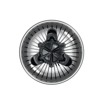 Bosch MCP72GPB citrus press Plastic, Stainless steel Black, Transparent