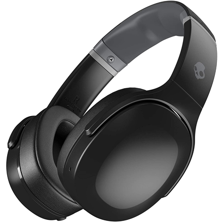 Skullcandy  casque sans fil  crusher evo  sans fil  casque supra-auriculaire  microphone  sans fil  noir véritable