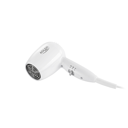 Adler  sèche-cheveux pour hôtel et piscine  ad 2252  1600 w  2 niveaux de température  blanc