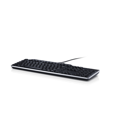 Dell | Keyboard | KB522 | Multimedia | Wired | EN | Black | USB 2.0 | Numeric keypad