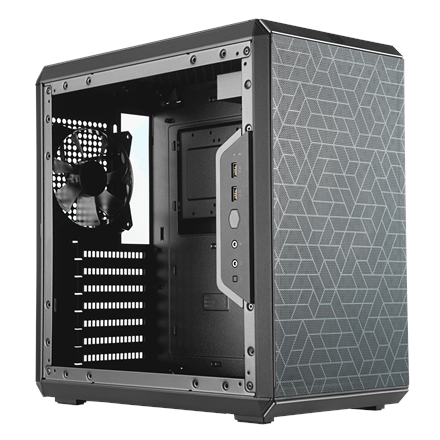 CARCASE Cooler Master MasterBox Q500L, Q500L,U3 x2,120mm fanx1, Acrylic side panel, "MCB-Q500L-KANN-S00" (timbru verde 0.08 lei)