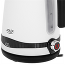 Adler | Kettle | AD 1295w | Electric | 2200 W | 1.7 L | Stainless steel | 360° rotational base | White-2