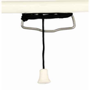 Store enrouleur ELITE SCREENS 120" (304,8 cm)/ 16:9/ 149,4 × 265,7 cm/ gain 1,1/ boîtier blanc