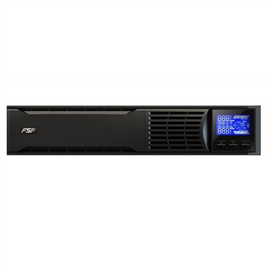 FSP Champ Rack 1K uninterruptible power supply (UPS) Double-conversion (Online) 1 kVA 900 W 3 AC outlet(s)