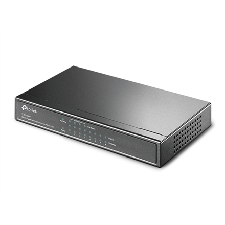 TP-LINK | Switch | TL-SG1008P | Unmanaged | Desktop | Gigabit Ethernet (copper) ports quantity 8 | Power over Ethernet (PoE) ports quantity 4 | Power supply type External | 36 month(s)