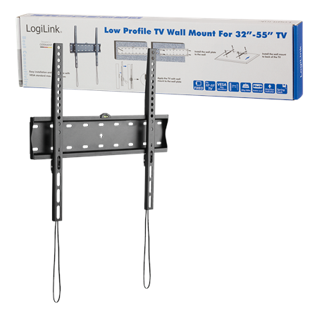 Support mural pour téléviseur logilink bp0013 32"-55" fixe 25 mm  logilink