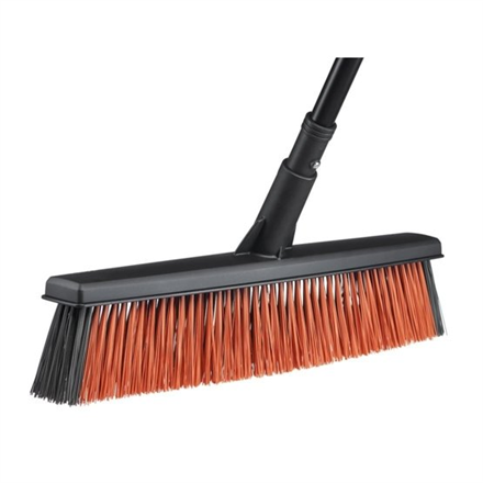 Fiskars 1025926 broom Indoor Soft / Hard bristle Aluminium Black