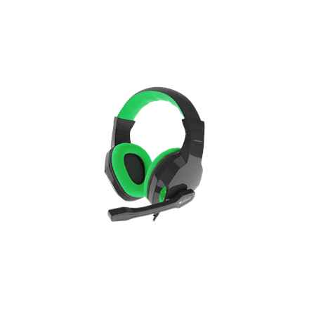 Casque Gaming filaire GENESIS ARGON 100 Noir, Vert