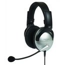 Koss | Headphones | SB45 | Wired | On-Ear | Microphone | Noise canceling | Silver/Black-1