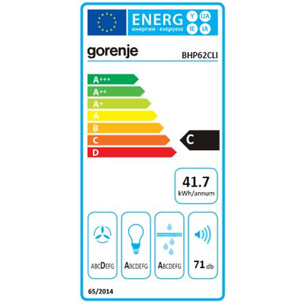 Hotte télescopique BHP62CLI