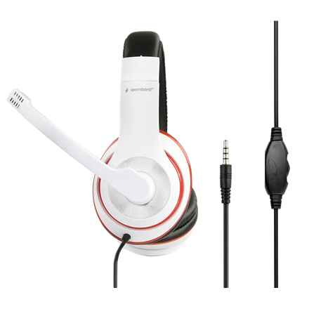 Gembird MHS-03-WTRDBK Blanc