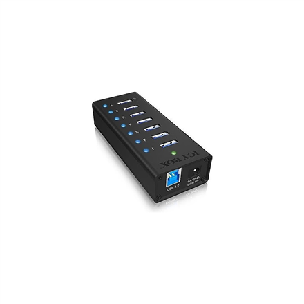 ICY BOX IB-AC618 7x Port USB 3.0 Hub