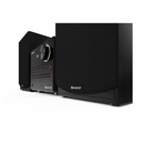 Sharp XL-B512(BK) Hi-Fi Micro System, CD/FM/USB/Bluetooth v5.0, 45W, Black Sharp | Hi-Fi Micro System | XL-B512(BK) | USB port | AUX in | Bluetooth | CD player | Black | FM radio | Wireless connection-2
