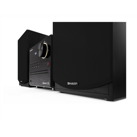 Sharp XL-B512(BK) Hi-Fi Micro System, CD/FM/USB/Bluetooth v5.0, 45W, Black Sharp | Hi-Fi Micro System | XL-B512(BK) | USB port | AUX in | Bluetooth | CD player | Black | FM radio | Wireless connection - 0