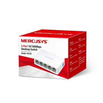 Mercusys 5-Port 10/100Mbps Desktop Switch