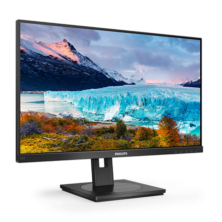 Philips | 242S1AE | 23.8 " | IPS | FHD | 16:9 | 75 Hz | 4 ms | 1920 x 1080 pixels | 250 cd/m² | HDMI ports quantity 1 | Black