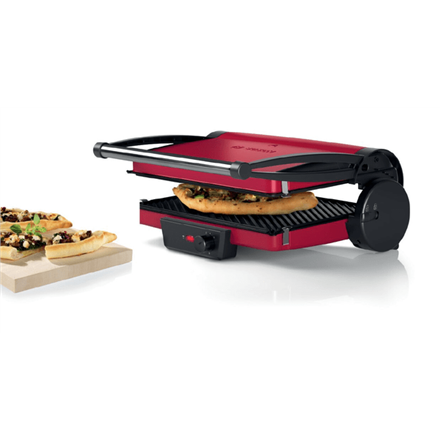 Bosch | Grill | TCG4104 | Contact | 2000 W | Rouge
