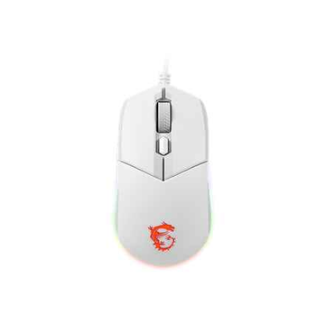 MSI | Clutch GM11 | Optique | Souris de jeu | Blanche | Oui