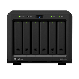 Synology DiskStation DS620SLIM NAS/storage server Desktop Intel® Celeron® J3355 2 GB DDR3L DiskStation Manager Black - 0