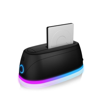 Station d'accueil IB-1124L-C31 pour 1 disque dur/SSD SATA III, USB 3.0 type C/type A