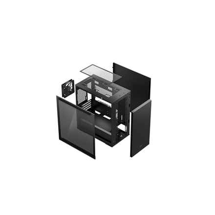 DeepCool MACUBE 110 Midi Tower Black