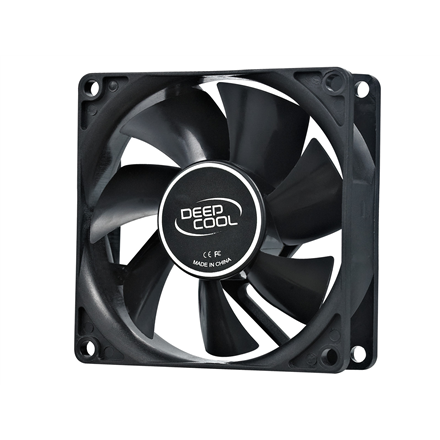 Ventilateur de boîtier 80 mm, 2 broches ; palier hydraulique | Deepcool
