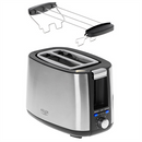 Adler | Toaster | AD 3214 | Power 750 W | Number of slots 2 | Housing material Stainless steel | Silver-4