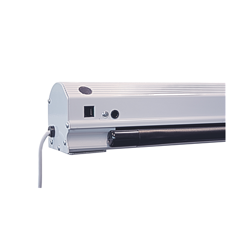 ELITE SCREENS plátno elektrické motorové 110" (279,4cm)/ 16:9/ 137,2×243,8cm/ case bílý/ 12" drop/ MaxWhite FG