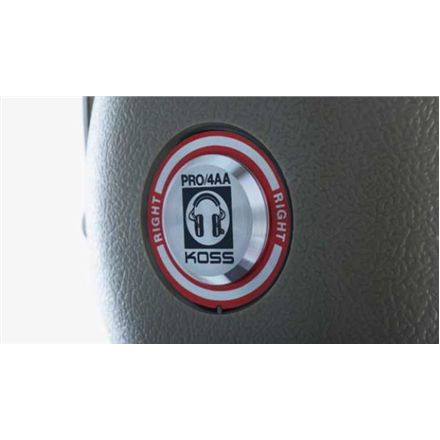 Koss | Headphones | PRO4AA | Wired | On-Ear | Titanium/Black