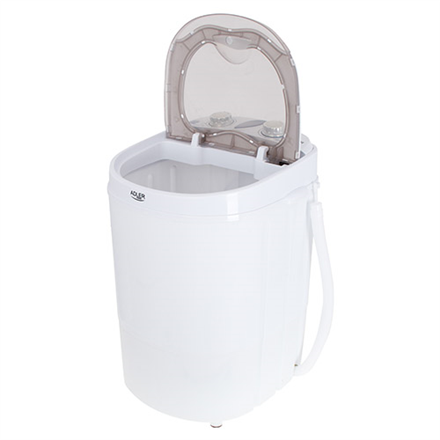 Lave-linge Adler AD 8055 Chargement par le haut 3 kg Crème, Blanc