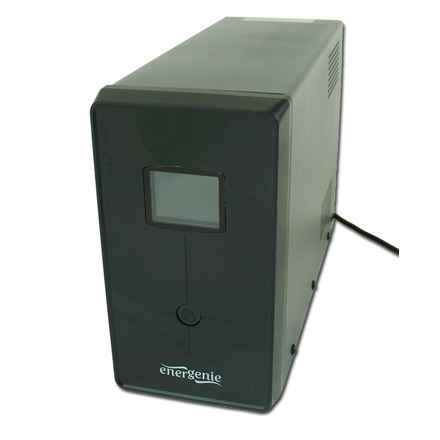 Gembird EG-UPS-033, onduleur Line-Interactive, 1 200 VA, 720 W, 3 prises secteur