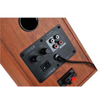 BOXE EDIFIER 2.0, RMS : 24 W (2 x 12 W), volume, basses, alimentation 220 V, noir « R1000T4-BK » (timbre vert 11,00 lei)