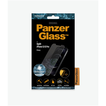 PanzerGlass | Apple | For iPhone 12/12 Pro | Tempered Glass | Transparent | Privacy glass - 0