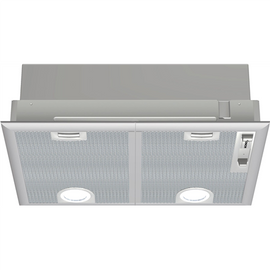 Bosch Serie 4 DHL555BL cooker hood Built-in Silver C 590 m³/h