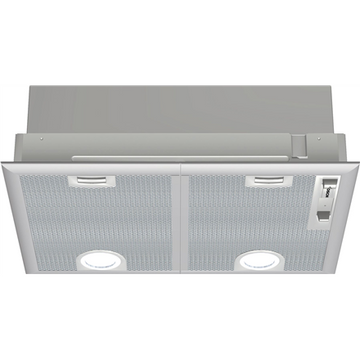 Bosch Serie 4 DHL555BL cooker hood Built-in Silver C 590 m³/h