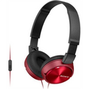 Słuchawki handsfree, mikrofon MDR-ZX310AP Red