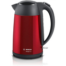 Bouilloire électrique Bosch TWK3P424 1,7 L 2400 W Gris, Rouge