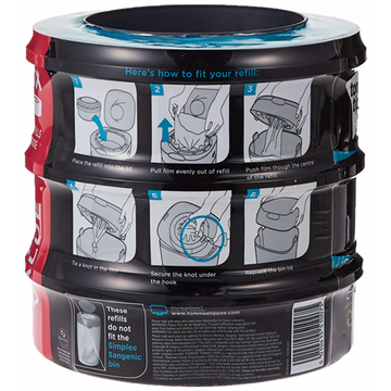 Cartouches Sangenic Twist de TOMMEE TIPPEE, 3 pièces, 85100702