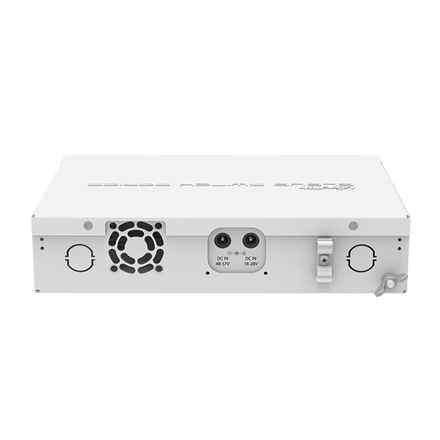 MikroTik | Commutateur routeur cloud CRS112-8P-4S-IN | Gestion Web | Bureau | 8 ports Gigabit Ethernet (cuivre) | 4 ports SFP | 12 mois