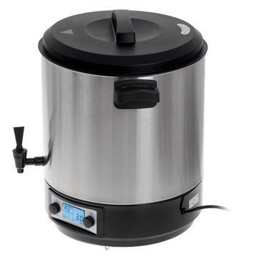 Adler | Electric pot/Cooker | AD 4496 | 2600 W | 28 L | Stainless steel/Black - 0