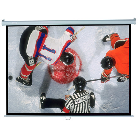 Écrans Elite | Série Manuel | M106XWH | Diagonale 106" | 16:9 | Largeur d'affichage (L) 235 cm | Blanc