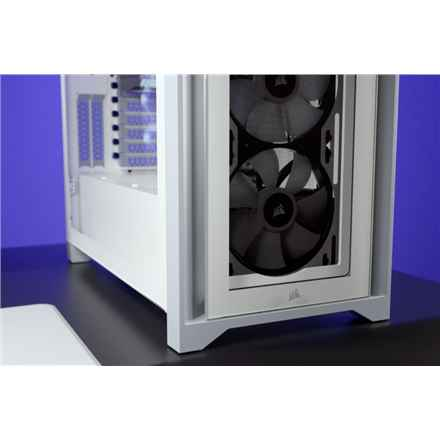 Boîtier intermédiaire en verre trempé corsair icue 4000x - clicktofournisseur.com