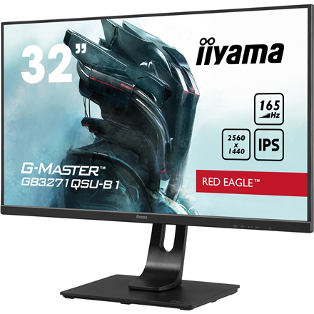 iiyama G-MASTER GB3271QSU-B1 computer monitor 80 cm (31.5") 2560 x 1440 pixels Wide Quad HD LED Black