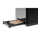 Grille-pain Bosch | DesignLine | TAT3P423 | Puissance 970 W | Nombre de fentes 2 | Matériau du boîtier : Acier inoxydable | Noir