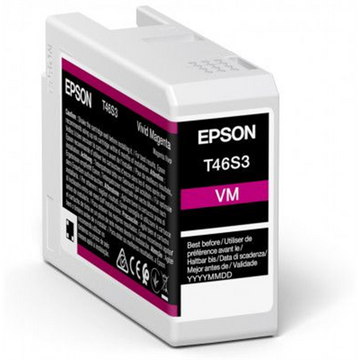 Cartus Cerneala Original Epson Magenta, T46S3, pentru UltraChrome Pro 10, 25ml, (timbru verde 1.2 lei), "C13T46S300"(RAPO)