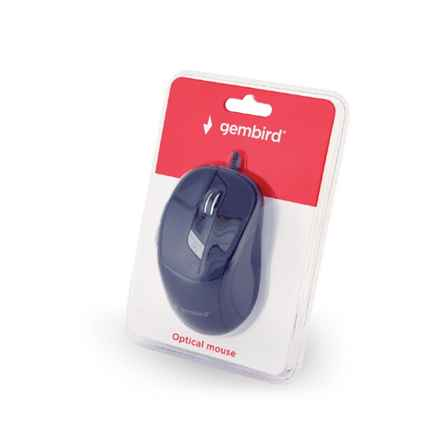 Souris Gembird MUS-6B-01 ambidextre USB Type-A optique 1600 DPI