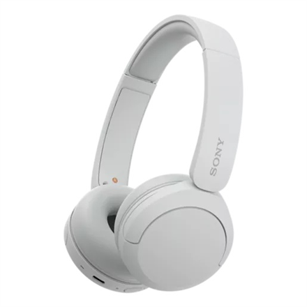 Sony WH-CH520 Bluetooth On-Ear Headphones BT 5.2, White EU