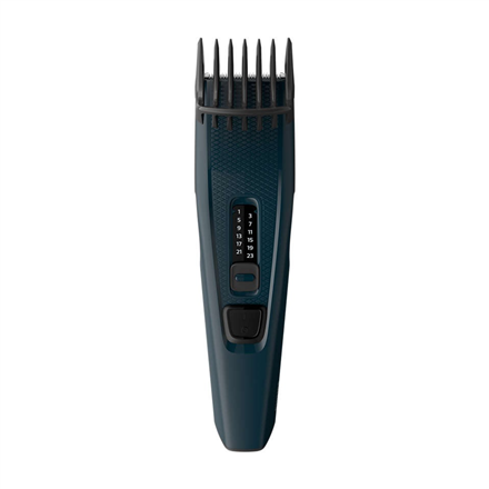 Philips | Hair clipper | HC3505/15 | Corded | Number of length steps 13 | Step precise 2 mm | Black/Blue